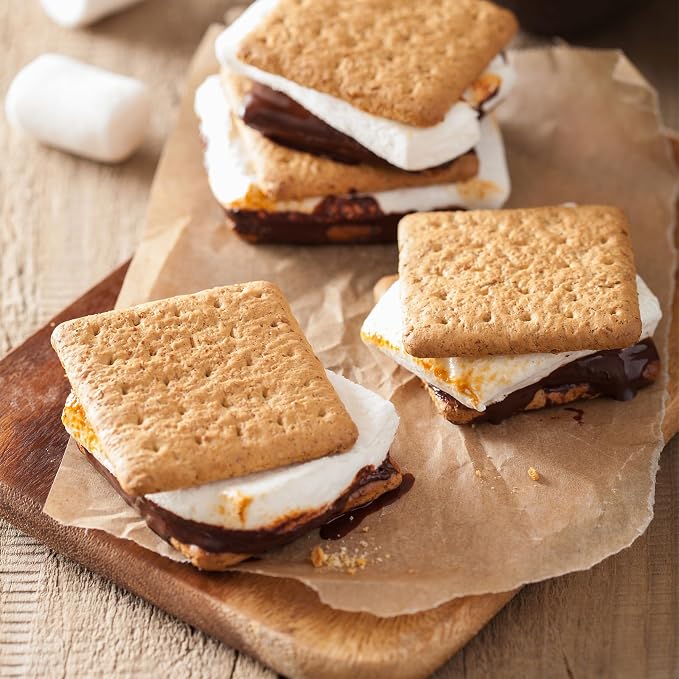 Smores Maker Tabletop Indoor Kit, Indoor Smore Maker Smores Kit Flameless Electric S'mores Maker, Tabletop Smores Maker,Movie Night Supplies Housewarming Christmas Gifts, 120V