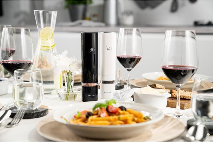 ZWILLING Enfinigy 2-pc Electric Salt/Pepper Mill Set