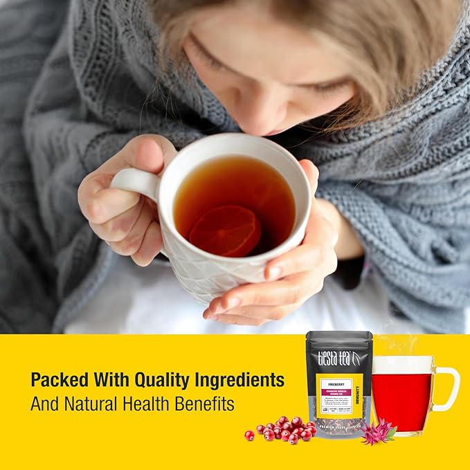 Tiesta Tea - Herbal & Rooibos Tea Sampler Dry Flight Set, Loose Leaf, No Caffeine Blend, Makes Hot & Iced, Assorted Herbal, Rooibos, Fruit Blends & More, 8 Resealable Sample Pouches