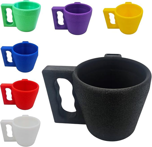 Ice Cream Pint Holder – Fits Standard Pints – Dual Spoon Sockets – Keeps Hands Warm – Fun Unique Designs with Vibrant Colors – Reusable Ice Cream Sleeve - Ramen Noodle Holder (Black)