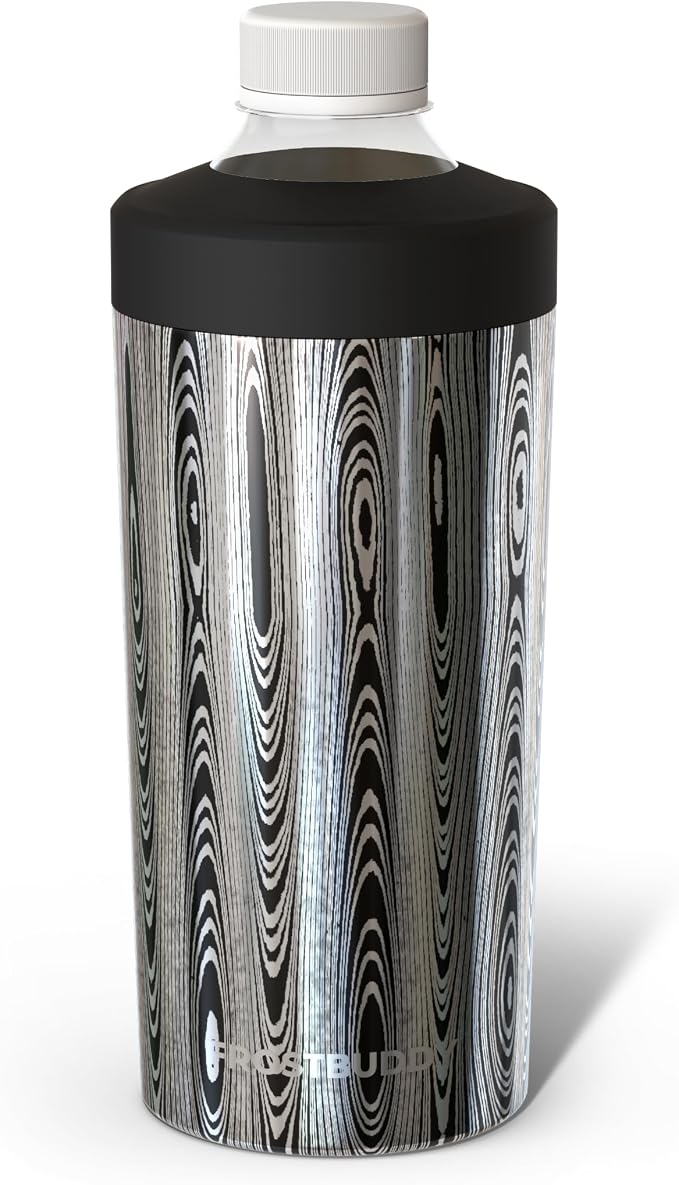 Frost Buddy XL Can Cooler - Fits 12/16/20/24 oz Cans & Bottles | Keeps drinks chilled 12+ hrs | No sweat, no condensation | Fits slim & standard cans | Durable, portable design