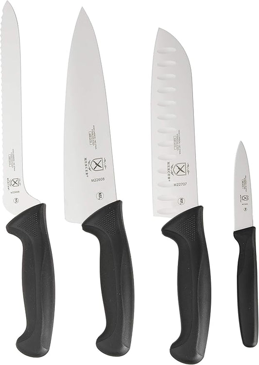 Mercer Culinary Millennia Magnetic Knife Board Set