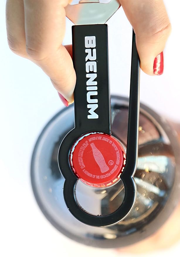 Multifunctional Bottle Opener for Water and Beer Bottle, Plastic Water Bottle, Twist-Off, for Weak Hands, Seniors, Elderly, Rheumatoid Arthritis, Bottle Gripper, Ergonomic