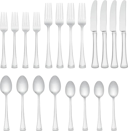 Lenox 899224 Portola Mirror 20-Piece Flatware Set, Service For 4