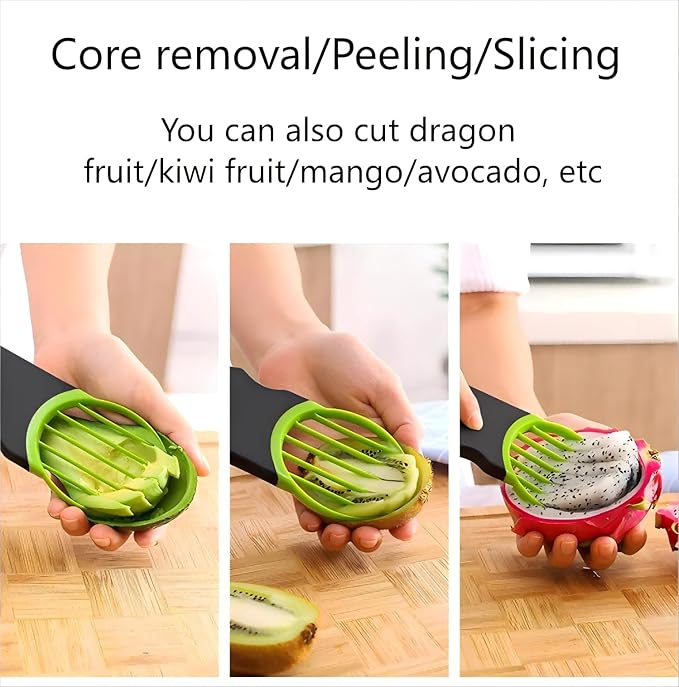 Avocado 3-In-1 Slicer Tool, Avocado Cutter Slicer, Dishwasher Safe (Avocado Cutter Slicer)