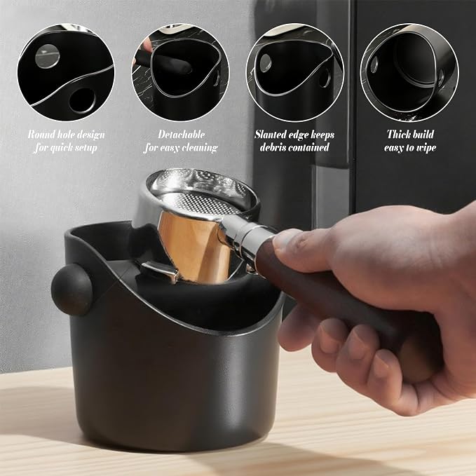 Coffee Knock Box, Espresso Knock Box,Coffee Bar Espresso Accessories