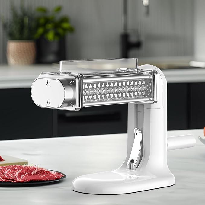 COFUN Manual Meat Tenderizer Tool, Meat Tenderizer Machine | Stainless Steel Gear, Steak Flatten Cuber Rolling Meat Poultry Tenderizer, Meat Tenderizer Kitchen Tool