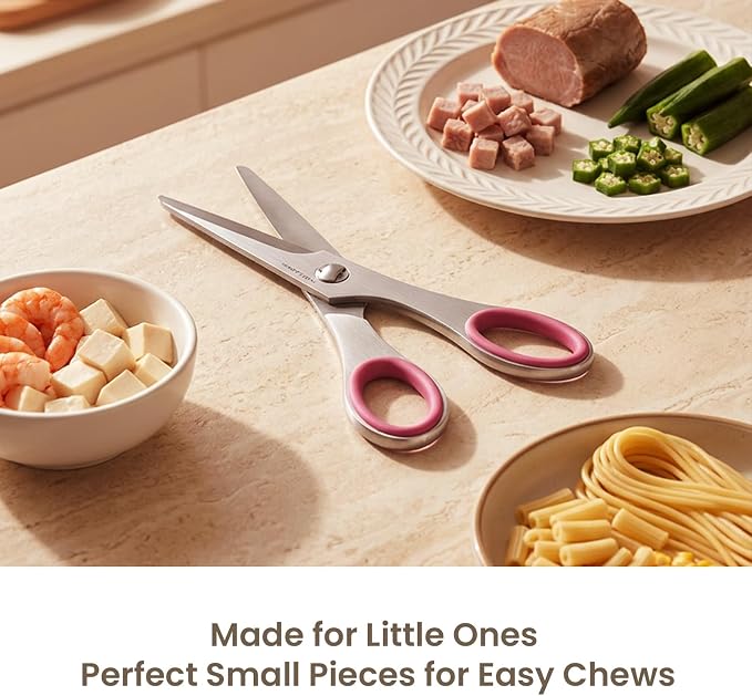6" Come Apart Kitchen Scissors for Food, Kitchen Shears for Cutting Meat | food scissors dishwasher safe, scissors all purpose heavy duty,heavy duty scissors,metal shears,sharp scissors