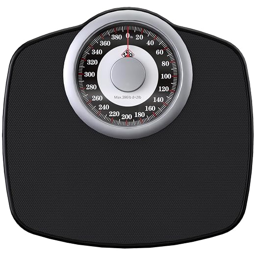 Zeno A25 Scales for Body Weight - Up to 400 LB - New - 5.3" Dial on 12.4" x 10.2" Platform - Anti-Skid Rubber Surface - Bathroom Scale Analog - Durable with 20-Year Assurance