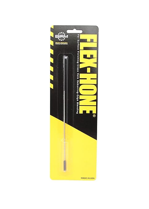 Brush Research BC31632 FLEX-HONE®, 3/16" (4.75mm) Diameter, 320 Grit, Silicon Carbide, For Mild Steel, Stainless Steel, Cast Iron and Softer Ferrous Materials