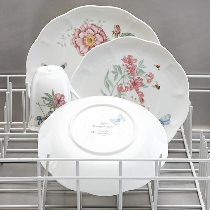 Lenox 817044 Butterfly Meadow 4-Piece Place Setting,White