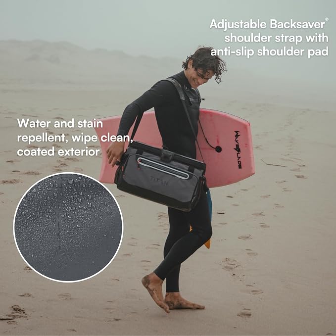 Titan by Arctic Zone Deep Freeze Cooler - Zipperless Hardbody Cooler - Deep Freeze Insulation, HardBody Liner, and SmartShelf