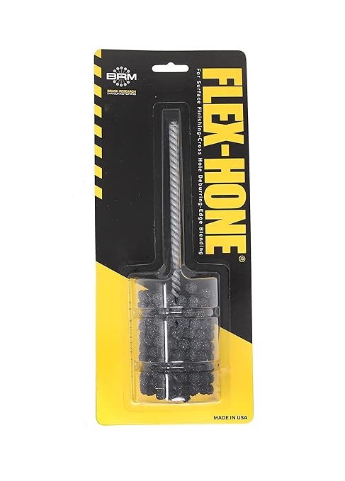Brush Research BC20040 FLEX-HONE®, 2" (50.8mm) Diameter, 40 Grit, Silicon Carbide, for Mild Steel, Stainless Steel, Cast Iron and Softer Ferrous Materials