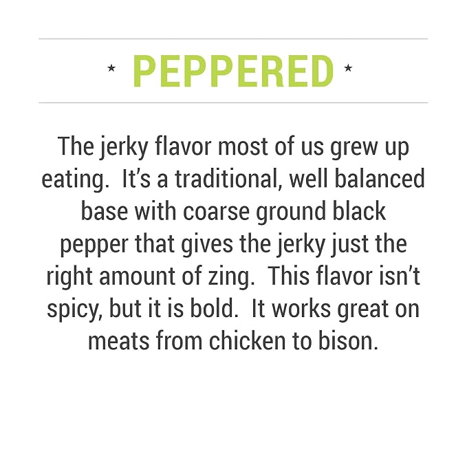 Lucky Jerky DIY Beef Jerky Seasoning and Cure Kit, 4 Flavors, 48 Oz | Make Your Own with Original, Red Pepper, Teriyaki, and Peppered, Seasons 20 lbs per Flavor, 80 lbs Total