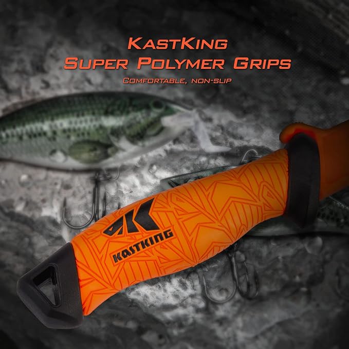KastKing Speed Demon Pro Fillet Knife with Protective Sheath | Razor Sharp G4116 German Stainless Steel Blade, Non-Slip Grip, Corrosion-Resistant Coating, 8 Options Available