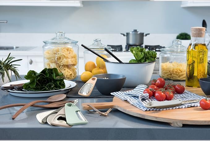 Kitchen Gadgets Set 6 Pieces, Outdoor Camping Glamping Essentials | Space Saving Cooking Tools, Stackable, For Travel Trailer Motorhome, Storage bag, Portable, Gifts for RV Owners