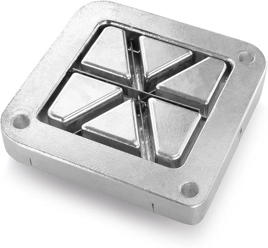New Star Foodservice 37432 Commercial Restaurant 6-Wedge Blade Pusher Kit for French Fry Cutter, Metallic