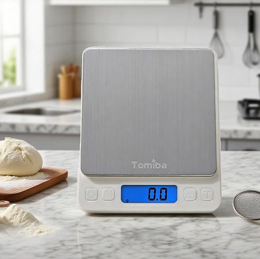 3000g Digital Touch Pocket Scale 0.01oz Resolution 2 AAA Batteries Included