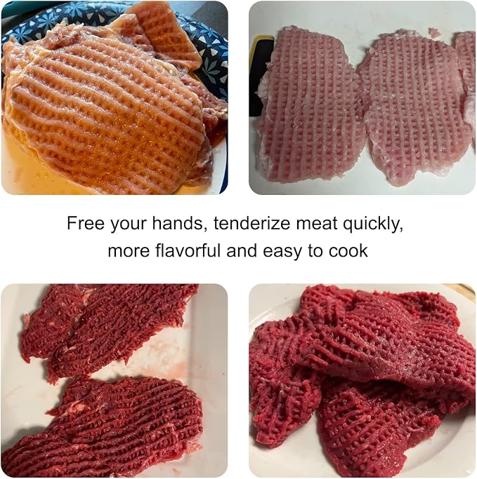 [UPGRADE] Meat Tenderizer Attachment for All KitchenAid Household Stand Mixers | Mixers Accesssories Meat Tenderizers No More Jams and Break