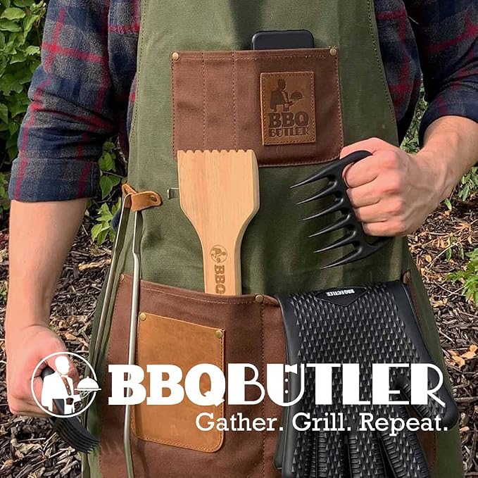 Bear Paws Meat Claws - The Original BBQ Meat Shredder Claws - Teal | Shredder Claws for Pulled Pork, USA Made - Easily Lift, Shred, Pull and Serve Pork, Chicken, Brisket and Turkey