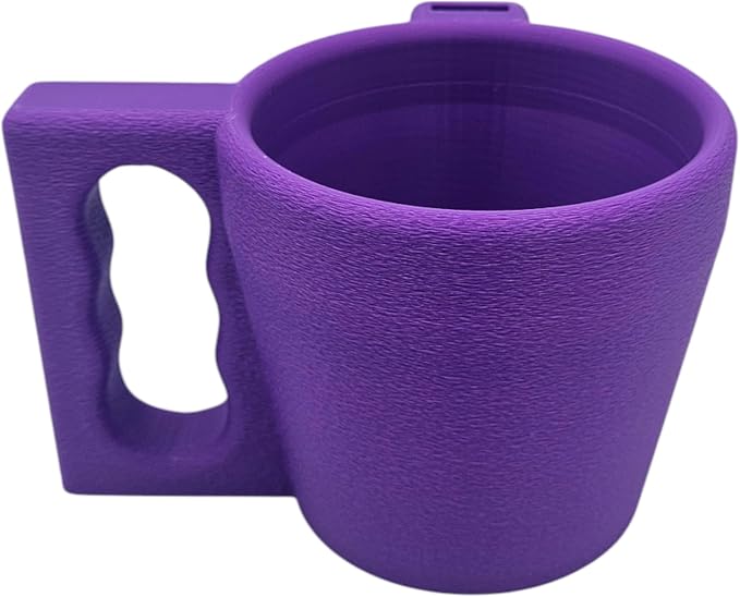 Ice Cream Pint Holder – Fits Standard Pints – Dual Spoon Sockets – Keeps Hands Warm – Fun Unique Designs with Vibrant Colors – Reusable Ice Cream Sleeve - Ramen Noodle Holder (Purple)