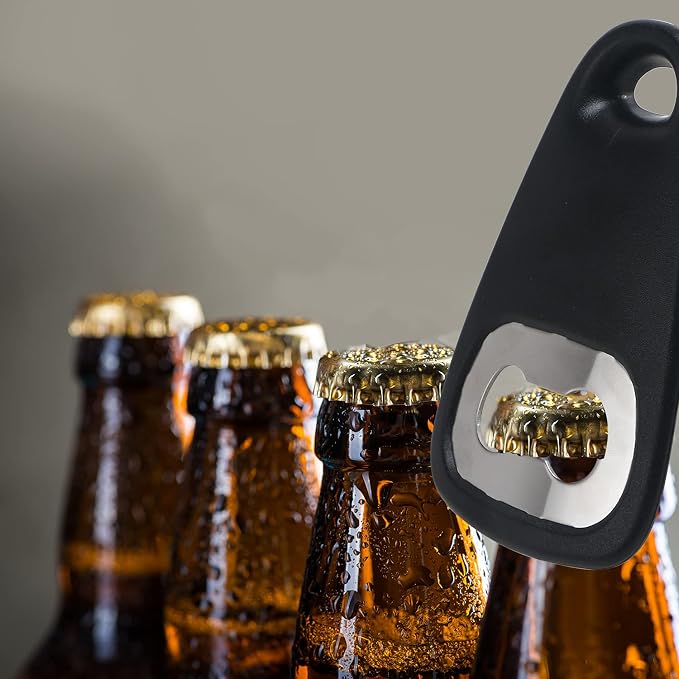 Kitchen Tools and Gadgets Set 5 Pieces, Cooking Essentials, Black | Essential Cooking Tools, Fruit/Vegetable Peeler, Grater, Bottle Opener, Pizza Cutter, Garlic/Ginger Grinder