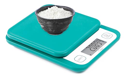 Ozeri® Garden and Kitchen Scale II with 420 Variable Graduation Technology® | Measures most delicate garden herbs and greens at 0.1 g for ingredients under 420 grams and 0.5 g for items over 420 grams