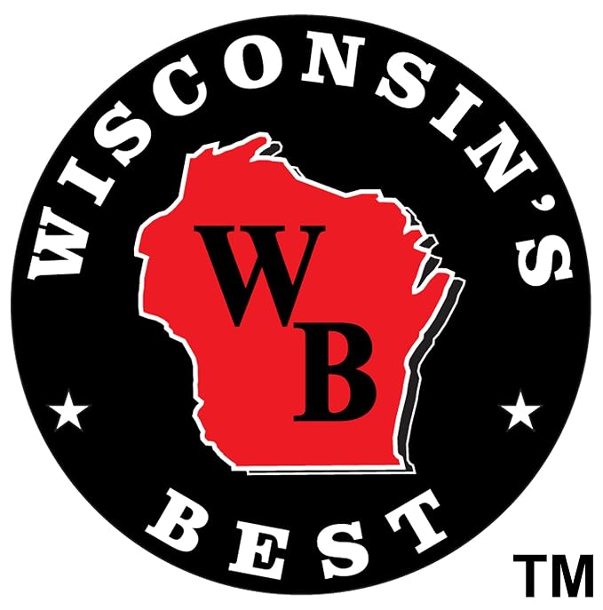 Wisconsin’s Best Summer Sausage Gift Box – Naturally Smoked Sausage 3 Flavor Assortment (Original, Jalapeño Cheddar & Garlic) – Made in Wisconsin – Charcuterie Board Gift Set – 12 oz Each