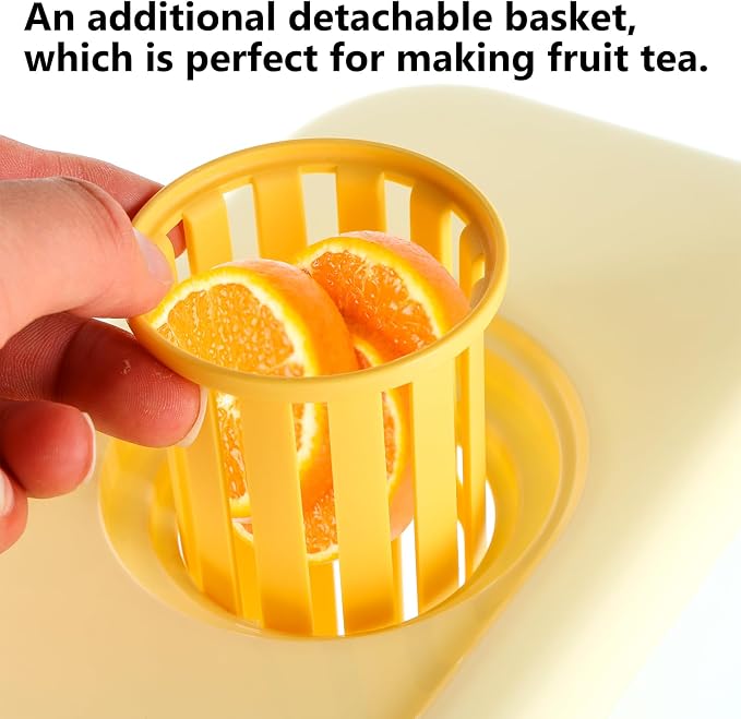 Drink Dispenser for Fridge 1 Gallon Beverage Liquid Drink Container with Spigot for Party Upgraded Gallon Water Dispenser Ice Tea Pitcher for Fridge