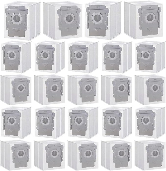 24 Pack Vacuum Bags Compatible with iRobot Roomba i7 i7+ i3 i3+ i8 i8+ j5+ i5+ i4 i4+ i1+ i6 i6+ j5+ j7 j7+ s9 s9 Plus Bags Automatic Dirt Disposal Bags