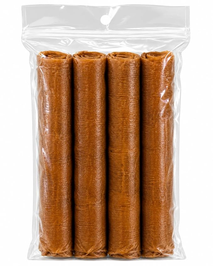 Hi Mountain Snack Stick Casings | 21 mm, Edible, Mahogany | Collagen casings for homemade snack sticks, meat sticks, beef sticks & venison sticks. Makes up to 22 lbs