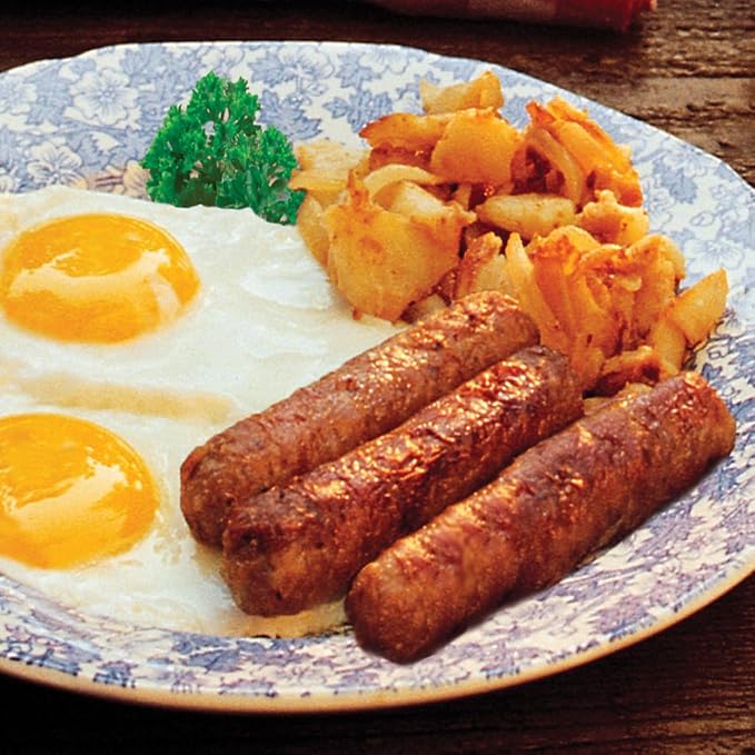 Hi Mountain Breakfast Sausage Casings | 21 mm, Edible, Clear | Collagen sausage casings for fresh breakfast sausage links made with pork, beef or venison. Makes up to 22 lbs