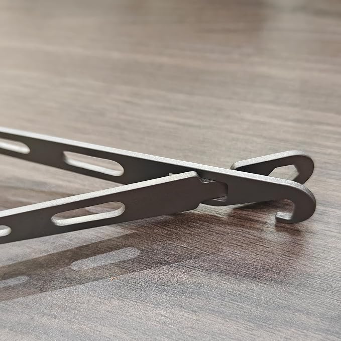 Titanium Fork Spoon Knife Set - Camping Tongs | Ultralight Backpacking Utensils, Travel Cutlery Set, Heat-Resistant & Rustproof, Hiking Survival Gear (Fork+ Spoon)