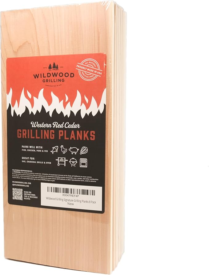 Signature Cedar Grilling Planks - 5x11 (8-Pack)