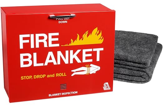 Fire Blanket and Cabinet, Wool