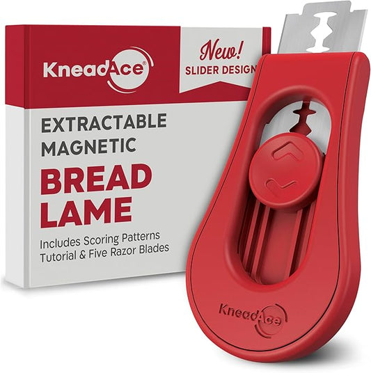 KneadAce Bread Lame & Bread Slings Set Of 2 x Round