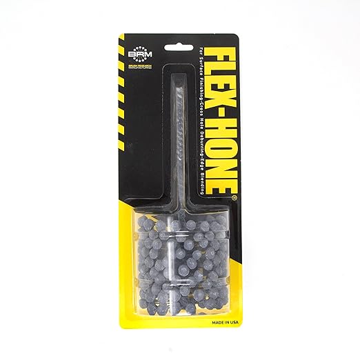 Brush Research BC278400 FLEX-HONE®, 2-7/8" (73mm) Diameter, 400 Grit, Silicon Carbide, for Mild Steel, Stainless Steel, Cast Iron and Softer Ferrous Materials