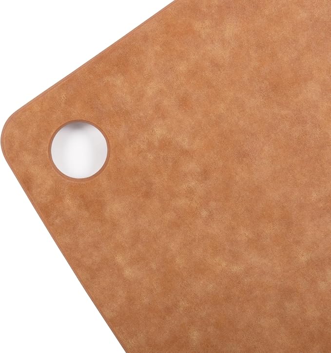 Dexas Natural Fiber Composite Cutting Board, Dishwasher Safe, Knife Friendly Kitchen Prep Board, 14.3 x 11.2 Inch
