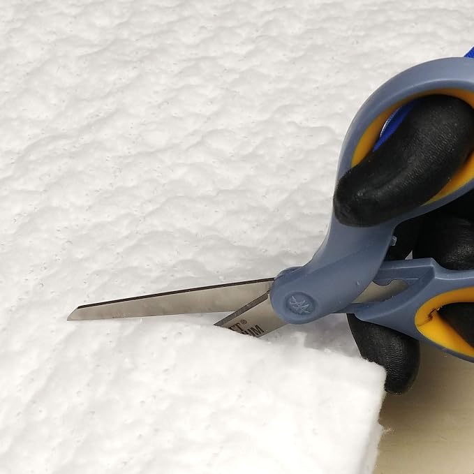 Ceramic Fiber Insulation, 1" Thick x 16" x 100", 2400F Fireproof Insulation Blanket, 3027E