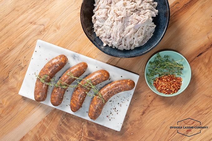 Natural Hog Casings for Sausage 32-38mm - Edible Casing for Sausage Making