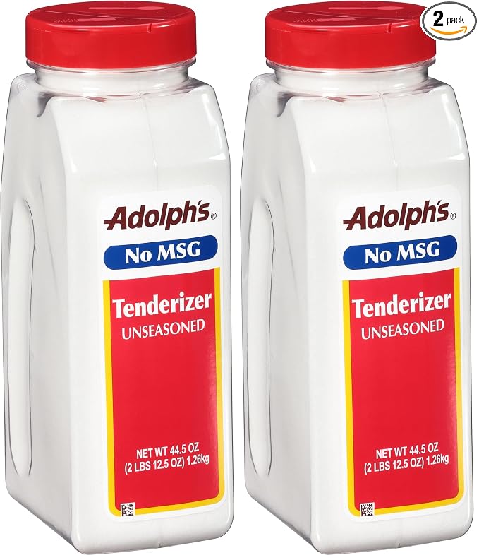 Adolph's Unseasoned Tenderizer, 44.5 oz (Pack of 2)