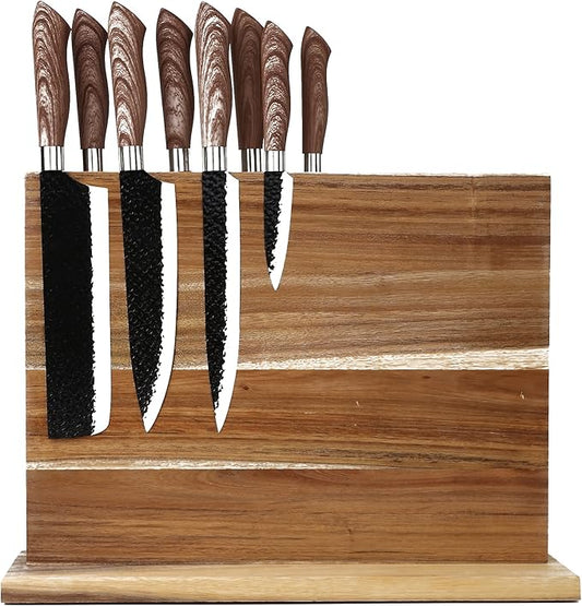 Knife Broad With Strong Magnets,16X12 Inches Magnetic Knife Block without Knives,Display Stand and Storage Rack