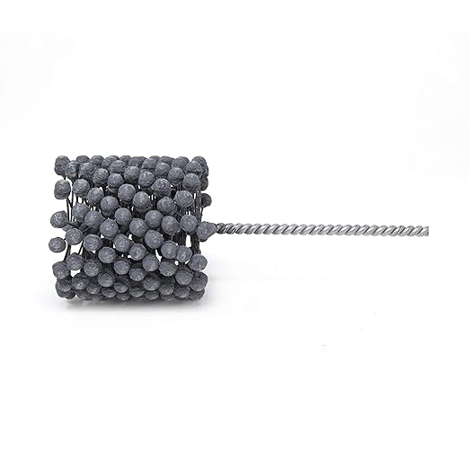 Brush Research BC30032 FLEX-HONE®, 3" (76.2mm) Diameter, 320 Grit, Silicon Carbide, For Mild Steel, Stainless Steel, Cast Iron and Softer Ferrous Materials