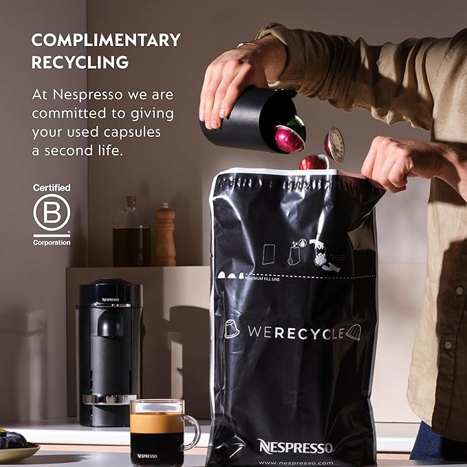 Nespresso Vertuo Next Coffee and Espresso Maker by Breville, Light Grey