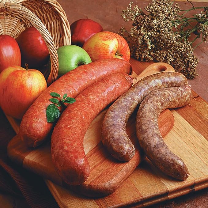 Hi Mountain POLISH Sausage Kit | Makes up to 30 lbs | Complete sausage making kit with cure, natural hog casings & directions. Perfect for pork, beef, venison, deer, & elk