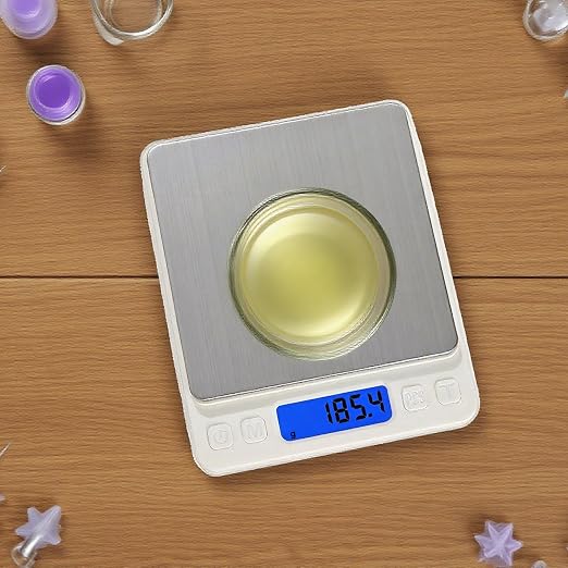 3000g Digital Touch Pocket Scale 0.01oz Resolution 2 AAA Batteries Included