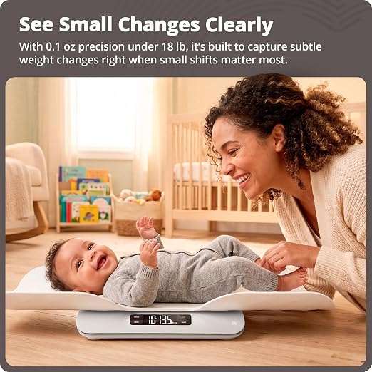 Greater Goods Digital Baby Scale – Dependable Infant & Toddler Weighing, Easy-to-Read Display with lb/kg Modes, Hold Function for Movement, Collapsible Design, 66 lb Capacity (Non-Connected)