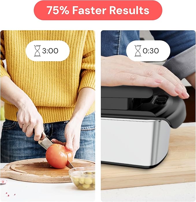 Fullstar Pro Original Vegetable Chopper & Mandoline Slicer Kitchen Gadget | 8 in 1 Veggie Slicer, Onion & Fruit Cutter with Sharp Stainless Steel Blades & Container (Stainless Steel)