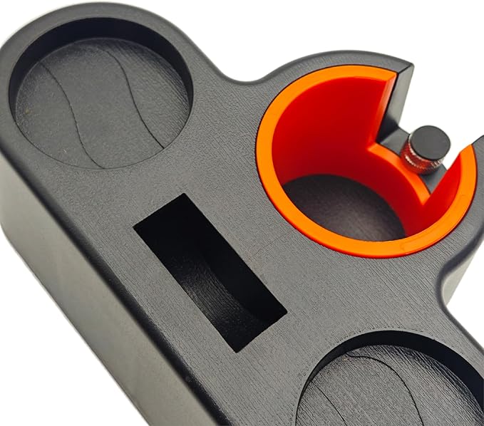 Espresso coffee Knock Box & Tamp Station, Espresso Organizer, Fit 51,53,54MM Tamper, Distributor, Portafilter & Puck Screen Accessories, Detachable Knock Box