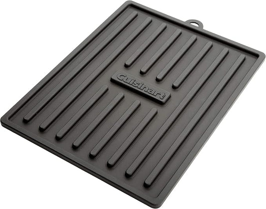 Cuisinart CTM-820 Silicone Grill Tool Mat, 11" x 14", Black
